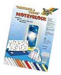 Folia Blok Designových papírů s abstraktními motivy 30 listů Folia Blok Designových papírů s abstraktními motivy 30 listů