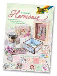 Folia Blok Designových papírů s motivem - Harmonie 26 listů - Papíry a čtvrtky Folia Blok Designových papírů s motivem - Harmonie 26 listů