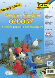Vánoční ozdoby z tvrdého papíru Vánoční ozdoby z tvrdého papíru