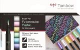 Tombow Štětcový fix Fudenosuke pastel - pastel 6 ks Tombow Štětcový fix Fudenosuke pastel - pastel 6 ks