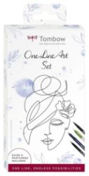 Tombow Sada One Line Art Set - 9 kusů Tombow Sada One Line Art Set - 9 kusů
