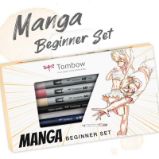 Tombow Manga Beginner Set / Manga kreativní sada pro začátečníky Tombow Manga Beginner Set / Manga kreativní sada pro začátečníky