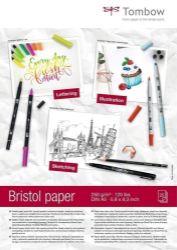 Tombow Kreslicí blok Bristol A5 - Kreativní sady a materiály Tombow Kreslicí blok Bristol A5