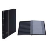 Sběratelský zásobník na známky, A5, 32 černých stran - černý - Obaly a obálky Sběratelský zásobník na známky, A5, 32 černých stran, černý