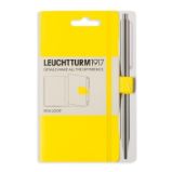 LEUCHTTURM1917 PEN LOOP, yellow - Bloky, zápisníky Lemon, Pen Loop