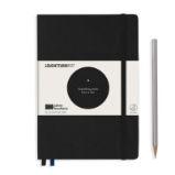 Zápisník Medium (A5) Hardcover, 251 pages, Black,Bauhaus Edition tečkovaný