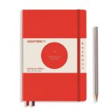 Zápisník Red A5 Medium Bauhaus Edition tečkovaný Zápisník Red A5 Medium Bauhaus Edition tečkovaný