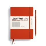 Leuchtturm1917 Zápisník Fox Red Medium A5 čtverečkovaný Leuchtturm1917 Zápisník Fox Red Medium A5 čtverečkovaný
