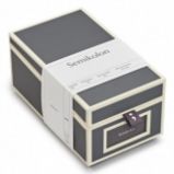 Business Card Box lava stone