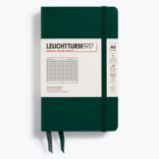 Forest Green, Pocket (A6), 187 p., squared