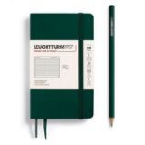 Forest Green, Softcover, Pocket (A6), 123 p., ruled Forest Green, Softcover, Pocket (A6), 123 p., ruled
