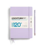 Leuchtturm1917 Zápisník 120G Lilac Medium A5 tečkovaný Leuchtturm1917 Zápisník 120G Lilac Medium A5 tečkovaný