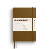 Leuchtturm1917 Zápisník Spice Brown Softcover A5 tečkovaný Leuchtturm1917 Zápisník Spice Brown Softcover A5 tečkovaný