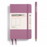 Notebook Dusty Rose, Pocket (A6), 187 p., plain Notebook Dusty Rose, Pocket (A6), 187 p., plain