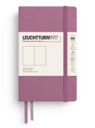Notebook Dusty Rose, Pocket (A6), 187 p., plain - Bloky A6 Notebook Dusty Rose, Pocket (A6), 187 p., plain