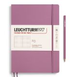 Notebook Composition (B5), Softcover, 123 numbered pages, Dusty Rose, dotted - Bloky a zápisníky do školy Notebook Composition (B5), Softcover, 123 numbered pages, Dusty Rose, dotted