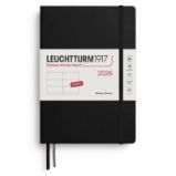 Weekly Planner 2026 Medium (A5) Black - Diáře podle dnů Black, Weekly Planner Medium (A5) 2026, English