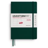 Weekly Planner 2026 Medium (A5) Forest Green - Týdenní diáře Forest Green, Weekly Planner Medium (A5) 2026, English