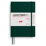 Weekly Planner 2026 Medium (A5) Forest Green - Diáře podle dnů Forest Green, Weekly Planner Medium (A5) 2026, Softcover,English