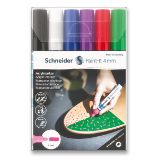 Akrylový popisovač Schneider Paint-It 320 - souprava V1, 6 barev - Zvýrazňovače, popisovače Akrylový popisovač Schneider Paint-It 320 souprava V1, 6 barev