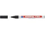 Edding Lakový popisovač 780 - černý - Zvýrazňovače a popisovače do školy Lakový popisovač Edding 780, černý