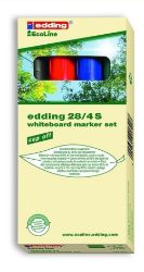 Edding Popisovač na bílé tabule EcoLine 28 - sada 4 ks Edding Popisovač na bílé tabule EcoLine 28 - sada 4 ks
