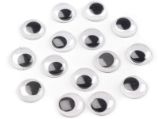 HEYDA Pohyblivé oči 10 mm 100 ks HEYDA Pohyblivé oči 10 mm 100 ks