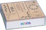 HEYDA Sada razítek s ornamenty 10 ks HEYDA Sada razítek s ornamenty 10 ks