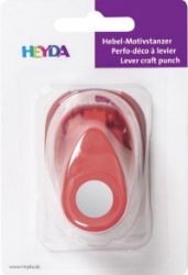 HEYDA ozdobná děrovačka velikost S - kruh 1,6 cm - Sešívačky a děrovačky HEYDA ozdobná děrovačka velikost S - kruh 1,6 cm