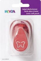 HEYDA ozdobná děrovačka 3D velikost S - motýl 1,7 cm - Sešívačky a děrovačky HEYDA ozdobná děrovačka 3D velikost S - motýl 1,7 cm