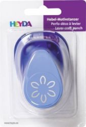 HEYDA ozdobná děrovačka 3D velikost L - květ 2,5 cm HEYDA ozdobná děrovačka 3D velikost L - květ 2,5 cm