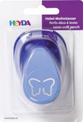 HEYDA ozdobná děrovačka 3D velikost L - motýl 2,5 cm - Sešívačky a děrovačky HEYDA ozdobná děrovačka 3D velikost L - motýl 2,5 cm