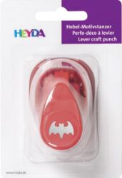 HEYDA Ozdobná děrovačka velikost S - netopýr 1,6 cm - Umělecké potřeby a sady HEYDA Ozdobná děrovačka velikost S - netopýr 1,6 cm