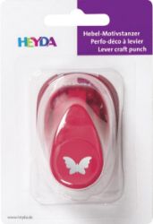 HEYDA ozdobná děrovačka velikost S - motýl 1,7 cm - Sešívačky a děrovačky HEYDA ozdobná děrovačka velikost S - motýl 1,7 cm