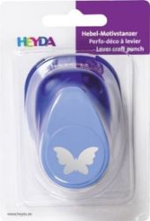 HEYDA ozdobná děrovačka velikost L - motýl 2,5 cm - Sešívačky a děrovačky HEYDA ozdobná děrovačka velikost L - motýl 2,5 cm