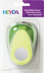 HEYDA ozdobná děrovačka velikost XL - kruh 3,8 cm HEYDA ozdobná děrovačka velikost XL - kruh 3,8 cm