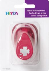 HEYDA Ozdobná děrovačka velikost S - čtyřlístek 1,6 cm - Drobné kancelářské potřeby HEYDA Ozdobná děrovačka velikost S - čtyřlístek 1,6 cm