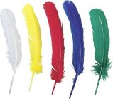 Dekorativní peří Indianske 20ks / 20-30 cm