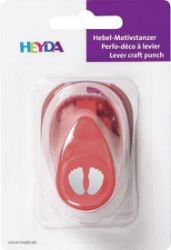 HEYDA ozdobná děrovačka velikost S - nohy 1,7 cm - Sešívačky a děrovačky HEYDA ozdobná děrovačka velikost S - nohy 1,7 cm