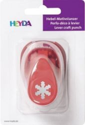 HEYDA ozdobná děrovačka velikost S - ledový kryystal 1,7 cm