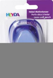 HEYDA ozdobná děrovačka velikost L - srdce 2,5 cm - Sešívačky a děrovačky HEYDA ozdobná děrovačka velikost L - srdce 2,5 cm
