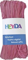 HEYDA Přírodní lýko - růžové 50 g HEYDA Přírodní lýko - růžové 50 g