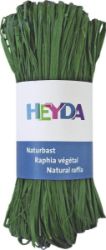 HEYDA Přírodní lýko - tmavě zelené 50 g HEYDA Přírodní lýko - tmavě zelené 50 g