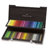 Pastelky Faber-Castell Polychromos 110013 - dřevěná kazeta, 120 barev
