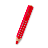 Pastelka Faber-Castell Grippy - červená