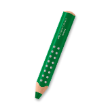 Pastelka Faber-Castell Grippy - tmavě zelená
