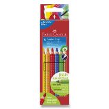 Pastelky Faber-Castell Jumbo Grip - 6 barev - Pastelky Pastelky Faber-Castell Jumbo Grip 6 barev