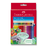 Pastelky Faber-Castell Colour Grip - 36 barev - Pastelky Pastelky Faber-Castell Grip 2001 36 barev