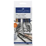 Umělecká sada Faber-Castell Goldfaber Charcoal Sketch - sada 7 kusů Umělecká sada Faber-Castell Goldfaber Charcoal Sketch - sada 7 kusů