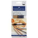 Umělecká sada Faber-Castell Goldfaber Classic Sketch - sada 6 kusů - Štětce, pastelky, fixy Umělecká sada Faber-Castell Goldfaber Classic Sketch sada 6 kusů
